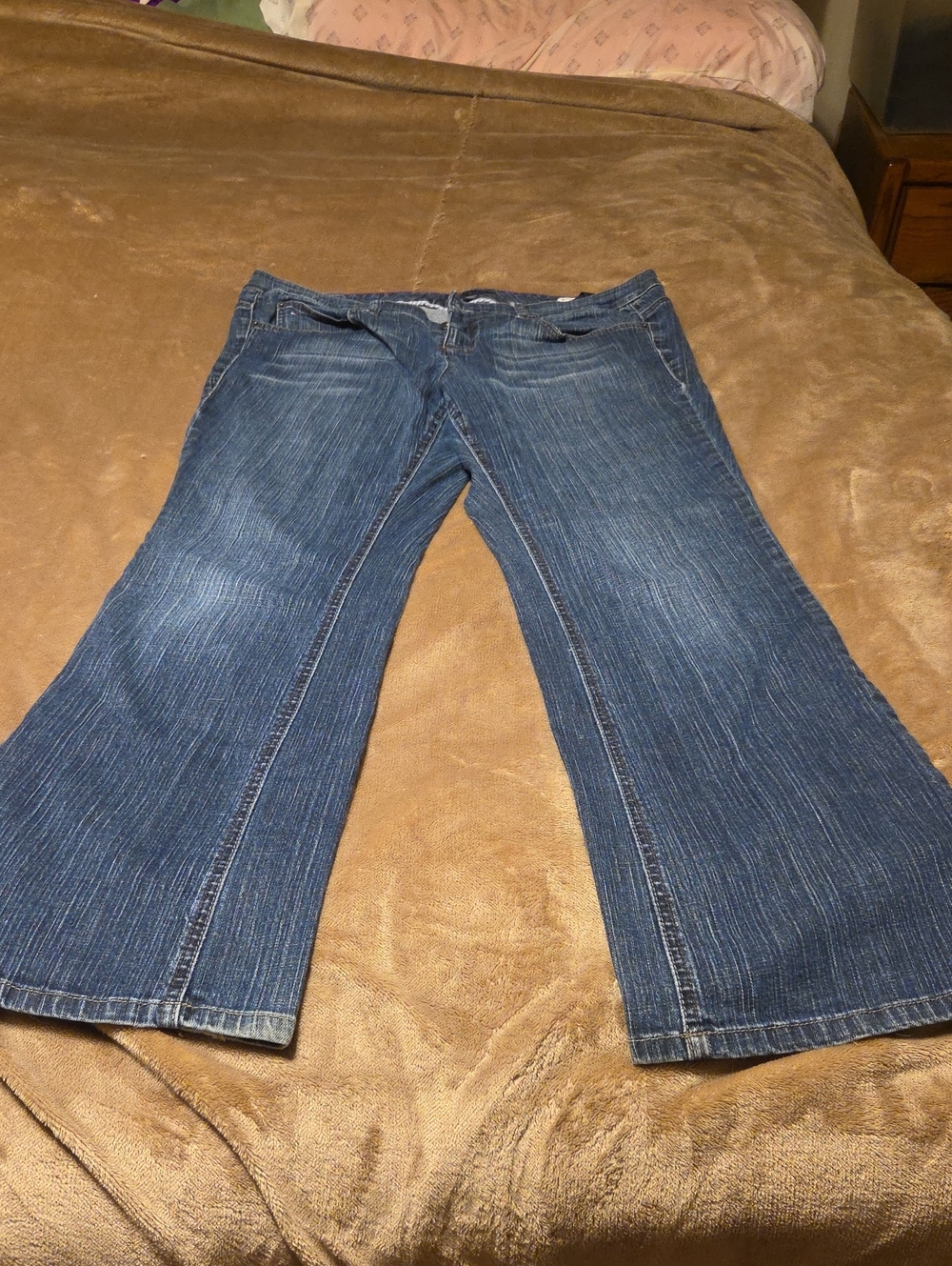 Tommy Hilfiger Medium Blue Bootcot Jeans
